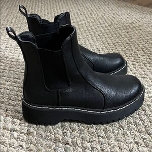 Sincerely Jules Black Combat Boots